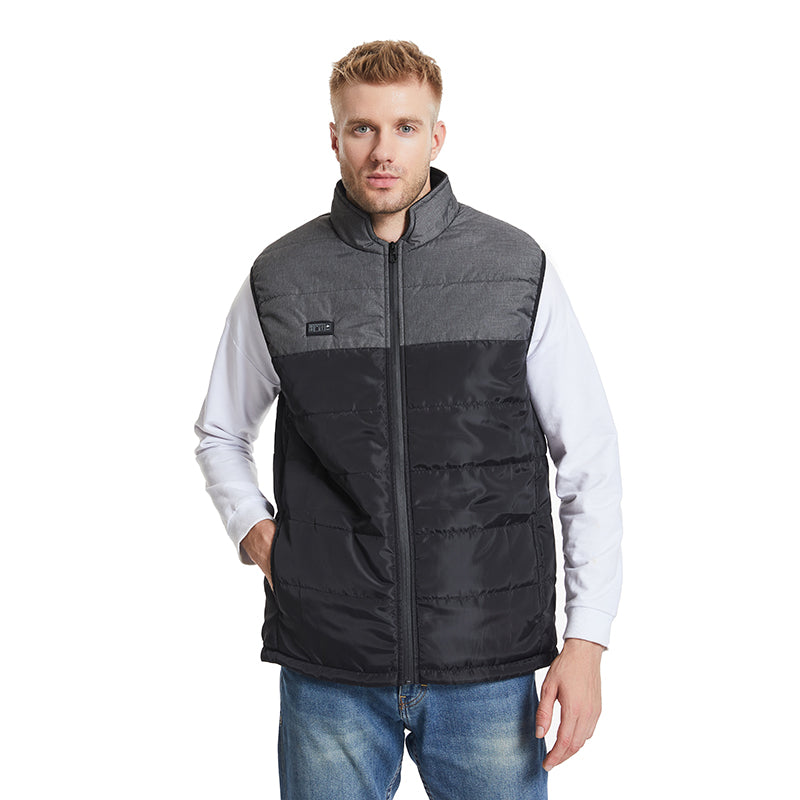 4 Control 21 Heating Areas Heated Vests for Couple Women Men USB Electric Heated Jacket with 3 Heating Levels Heated Waistcoat with Zipper