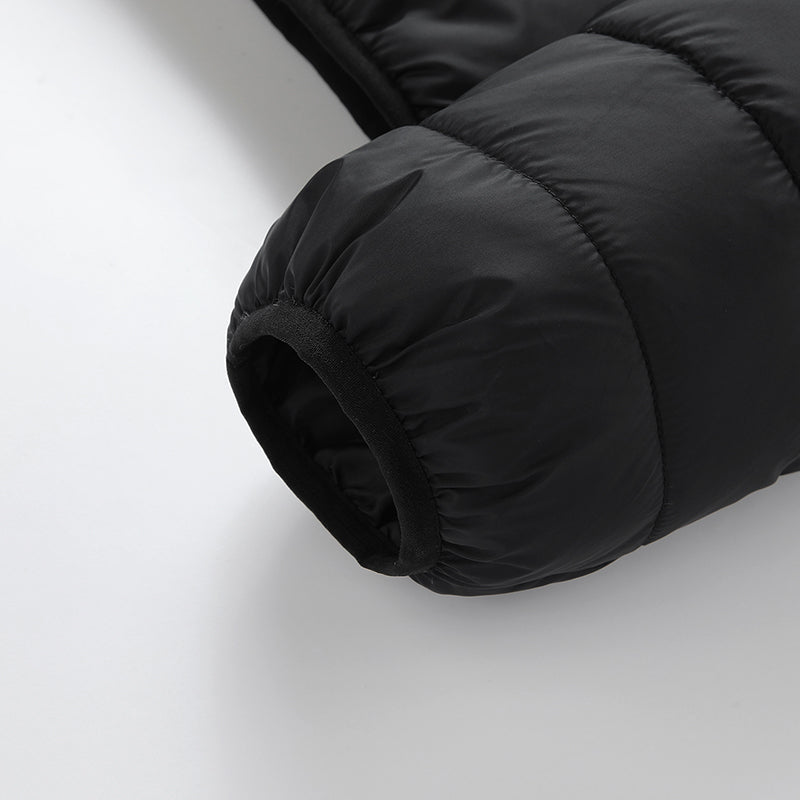 Single Temp-controller 8 Heating Zones Heated Hooded Jacket for Women Men Long Sleeve USB Electric Charging Heater Thermal Cotton Coat for Cold Weather Activities