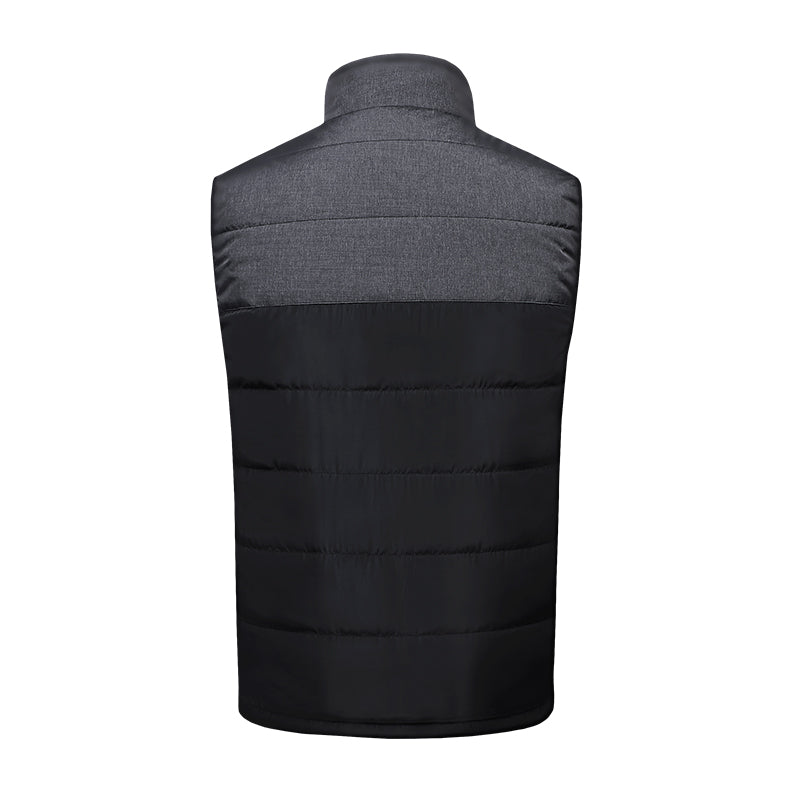 4 Control 21 Heating Areas Heated Vests for Couple Women Men USB Electric Heated Jacket with 3 Heating Levels Heated Waistcoat with Zipper