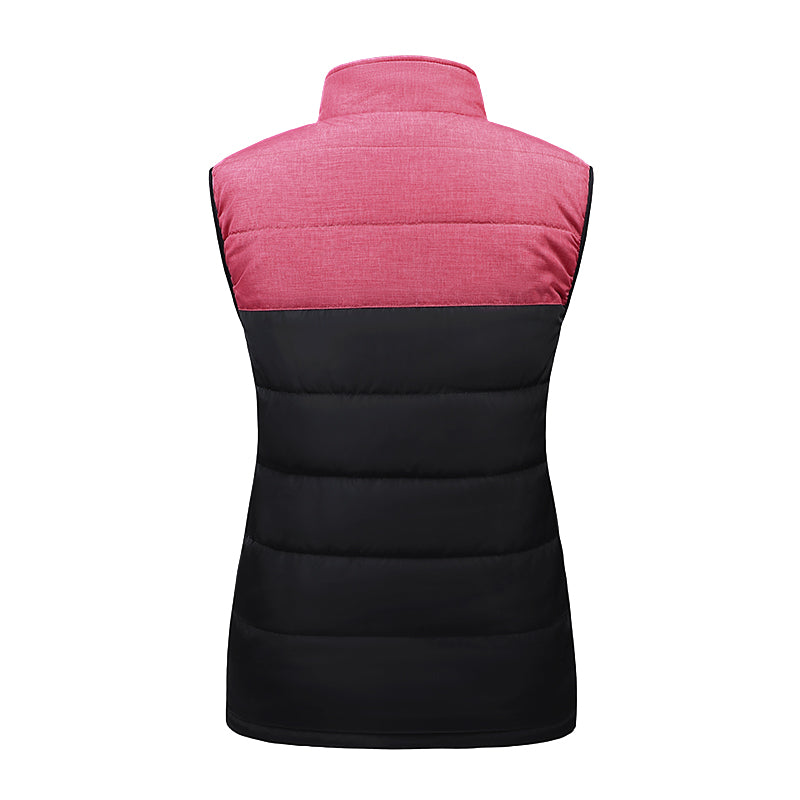 4 Control 21 Heating Areas Heated Vests for Couple Women Men USB Electric Heated Jacket with 3 Heating Levels Heated Waistcoat with Zipper